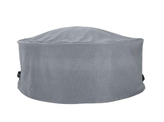 Mainstays Sandell 76 Inch Patio Loveseat Cover in Gray, Medium