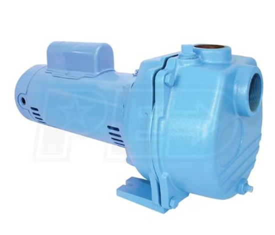 Little Giant LSPH-200-C 85 GPM 2 HP High-Pressure Cast Iron Sprinkler Pump