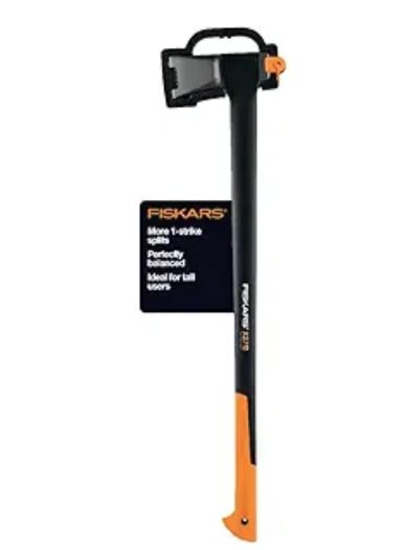 Fiskars X27 Super Splitting Axe, 36in Wood Splitting Axe
