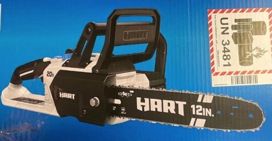 Hart chainsaw battery powered
