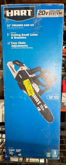 Hart chainsaw battery powered