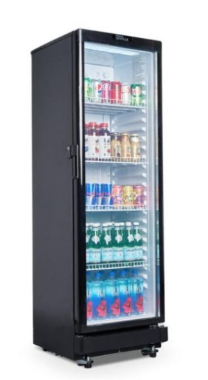 8.5 ft Single Door Display Refrigerator Model: PRNS8570DX