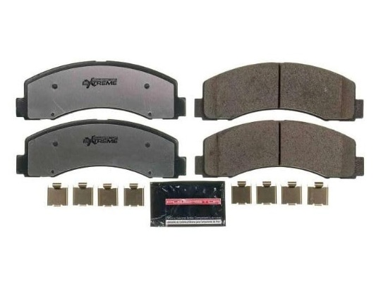 Power Stop Front Z36-2087 Truck and Tow Carbon-Fiber Ceramic Brake Pads
