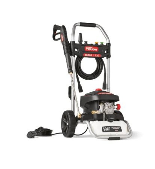 Hyper Tough 2000 PSI at 1.2 GPM 120 V Electric Powered Cold Water Pressure Washer