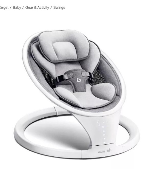 Munchkin Bluetooth Enabled Baby Swing