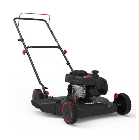 Hyper Tough 20-inch 125cc Gas Push Walk Behind Mower with Briggs & Stratton Engine