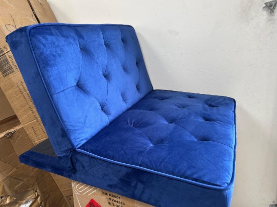 Blue Cushion Chair