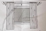 usFook Curtain Rods Double
