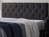 LUCID Mid-Rise Upholstered Headboard - Diamond Tufted