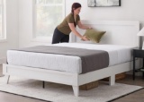 Edenbrook DeltaCalifornia King Bed Frame with Headboard  No Box Spring Needed