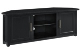 Crosley Furniture Camden Corner TV Stand for 65+ inch TVs, Entertainment Center with Storage Shelves