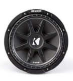 KICKER Comp 12-inch (30cm) Subwoofer, 4-Ohm