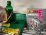 Bundle Lot - Everstart Power Inverter 400W + All Purpose Plant Food.