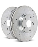 Power Stop JBR-1355XL R -Evolution Drilled & Slotted Rotors-TOYOTA-LEXUS REAR