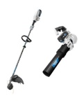 HART 40V Brushless 15-inch String Trimmer & Brushless Turbo Fan Combo Blower Kit