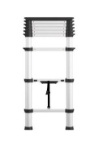 Cosco 8.5 Ft SmartClose Aluminum Telescoping Ladder