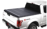 Xcover Low Profile Hard Folding Truck Bed Tonneau Cover, Compatible with 2014-2018 Chevy Silverado/G