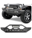 Nilight Front Bumper Compatible for 2007-2018 Wrangler