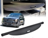 Cargo Security Shade Cover Compatible with Kia Telluride 2025 2024 2023 2022 2021 2020 Black Privacy