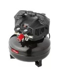 Hyper Tough VACW1523BEMG 6 Gallon Oil Free Pancake Air Compressor