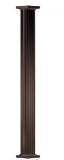 AFCO 8ft x 6in Endura-Aluminum Column Round Shaft Post Wrap Install. Non-Tapered, Fluted,