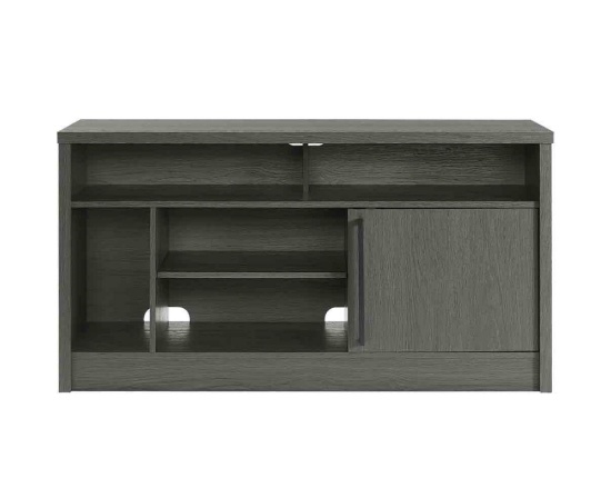 Insignia - TV Stand for Most TVs Up to 55 with Gaming Nook - Dark Gray