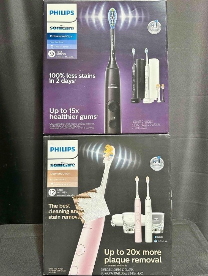 Phillips Sonicare Electric Toothbrush 2Pack