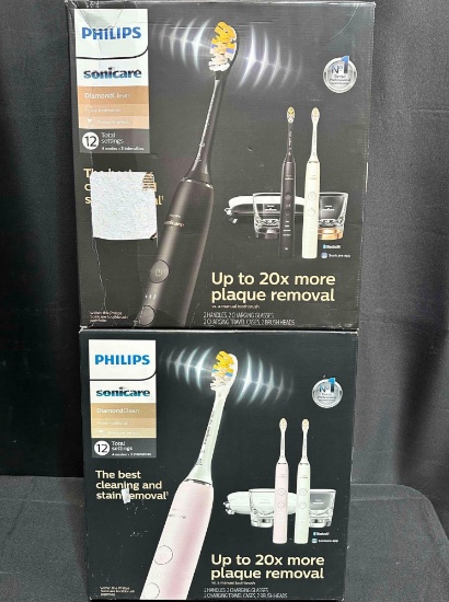 Phillips Sonicare Electric Toothbrush 2Pack