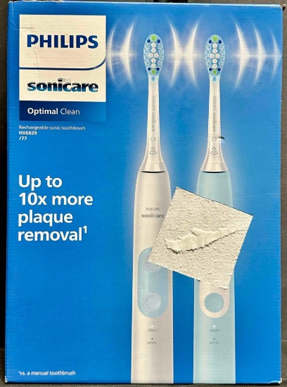 Phillips Sonicare Electric Toothbrush 2Pack