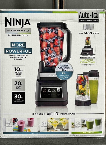 Ninja 1500 W 72 oz Blender Kit