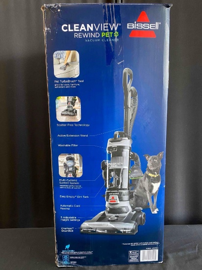 BISSELL Clean View Rewind Pet Upright Vacuum