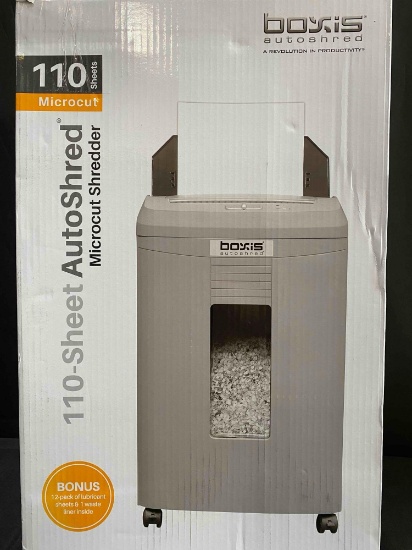 Boxis Autoshred Microcut Shredder