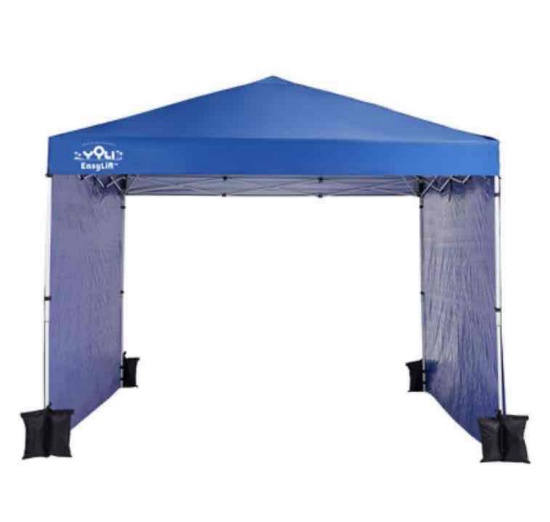 Yoli Malibu EasyLift 100 10' x 10' Straight Leg Instant Canopy