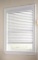 White Cordless Faux Wood Blinds for Windows with 2 in. Slats - 47 in. W x 48 in. L
