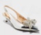 Women's Priscilla Rhinestone Bow Slingback Kitten Heels Size US 6.5 - A New Day