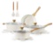 SENSARTE Nonstick Ceramic Cookware Set 13-Piece, Healthy Pots and Pans Set