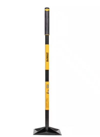 DEWALT 44.88 in. Black Steel Tamper