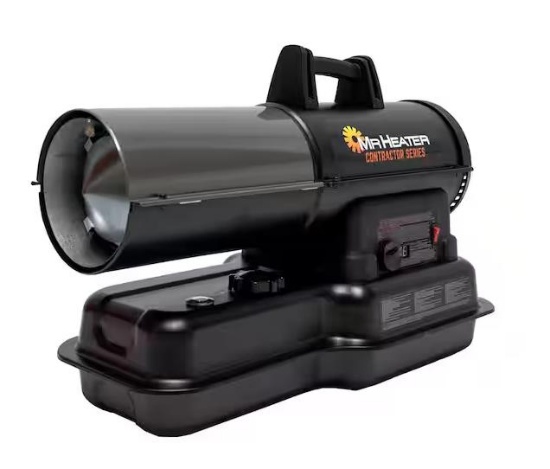 Mr. Heater Contractor Series 80,000 BTU Black Forced Air Kerosene/Diesel Outdoor Space Heater