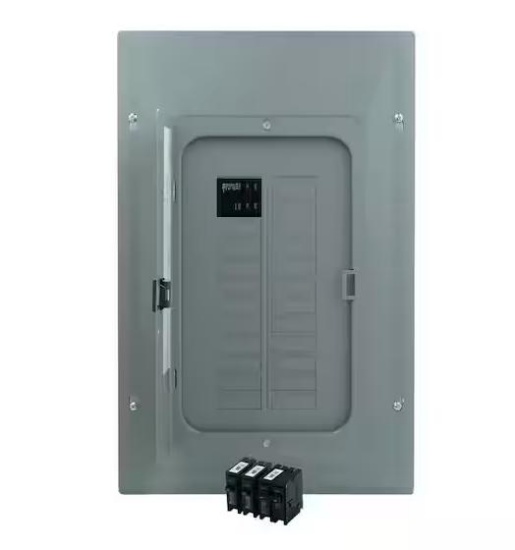 Eaton BR 100-Amp 40-Circuit 20-Space Indoor Main Breaker