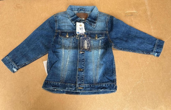 Hard Rock Youth Denim Jacket Large