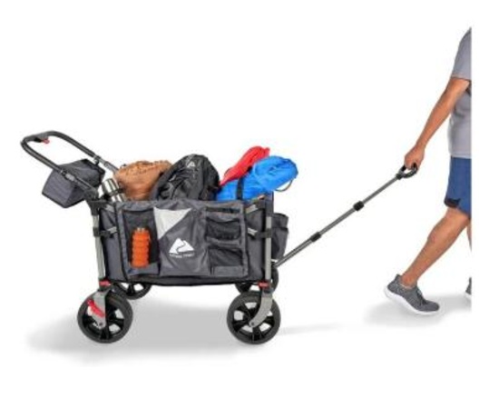 Ozark Trail All Terrain push pull cart wagon