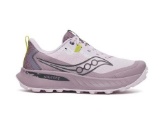 Saucony Peregrine 15 Womens Trail Running Shoes - Bloom/Quail - US8.5