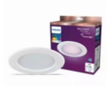 Qty 8 - Philips 5 in. /6 in. Integrated LED Color Changing 85-Watt Equivalent Dimmable Smart Wi-Fi