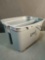 Lavex 19.5 Qt. Gray Divided Plastic Bucket (6 PCS)