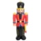 HOMCOM 6 Christmas Inflatable Nutcracker Toy Soldier