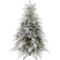 HOMCOM 5ft Artificial Prelit Christmas Tree