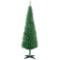 HOMCOM 6FT Decorated Christmas Tree, Pencil Christmas Tree with 390 Realistic Branch Tips and