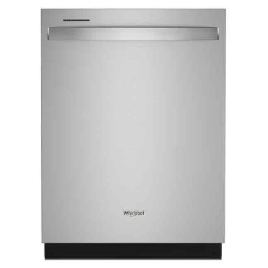 Whirlpool 24" Top Control Built-In Stainless Steel Tub Dishwasher with 3rd Rack