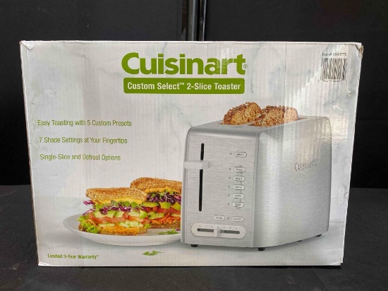 Cuisinart 2-Slice Custom Select Metal Toaster