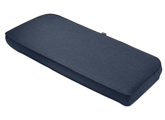 Classic Accessories Contoured Bench Cushion Indgo